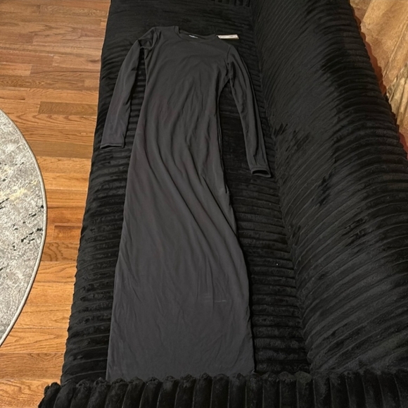 SKIMS RIBBED LOUNGE DRESS - Picture 5 of 5